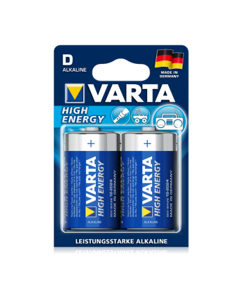 Varta High Energy LR20-D, alkaliczna, 1.5V, sztuk 2 (4920-101-402)