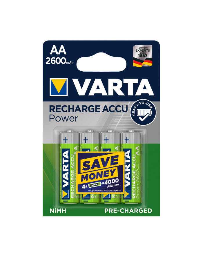 Varta Direct Energy (Blister) HR06 AA 4szt - 2600mAh główny