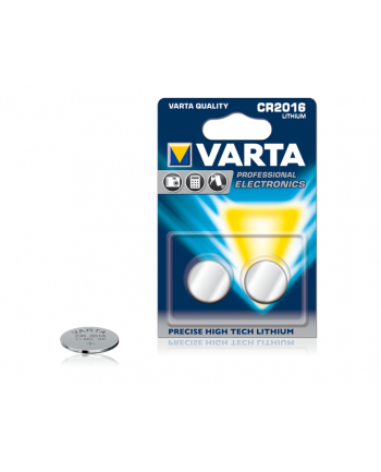 Varta CR2016, bateria pastylka, litowa, 3V (6016-101-401)