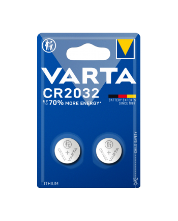 Varta CR2032, bateria pastylka, litowa, 3V (6032-101-401)