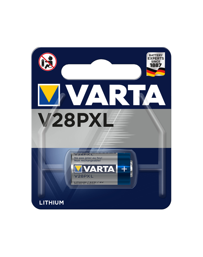 Varta Electronics V28PXL, litowa, 6V (6231-101-401) główny