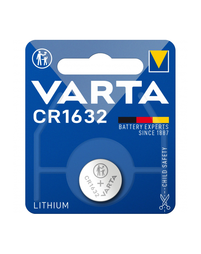 Varta CR1632, litowa, 3V główny