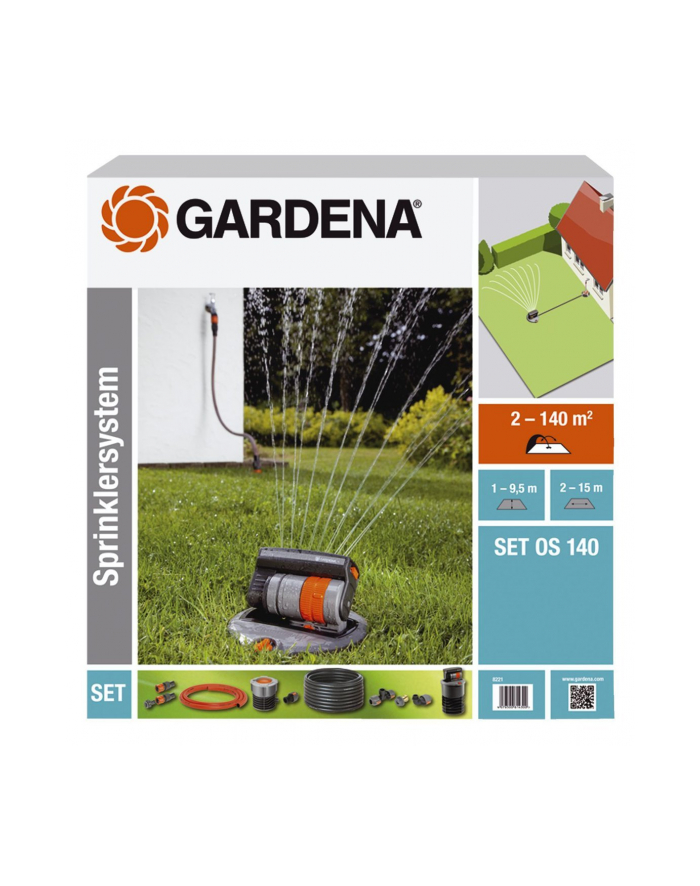 Gardena OS140 zanurzany zraszacz czterokierunkowy (8222) główny