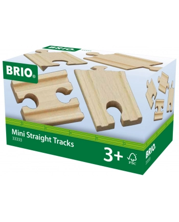 BRIO Mini straight tracks (33333)