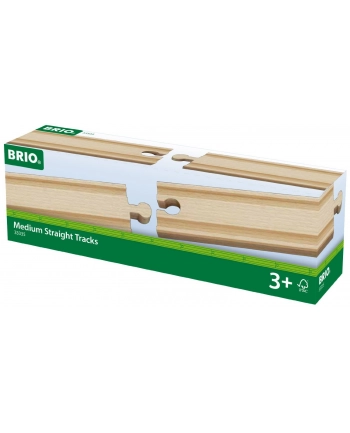 BRIO Medium straight tracks (33335)