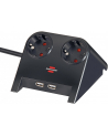 Brennenstuhl Desktop-Power USB-Charger - 2x USB - 1.8m - 2100 mAh - nr 14