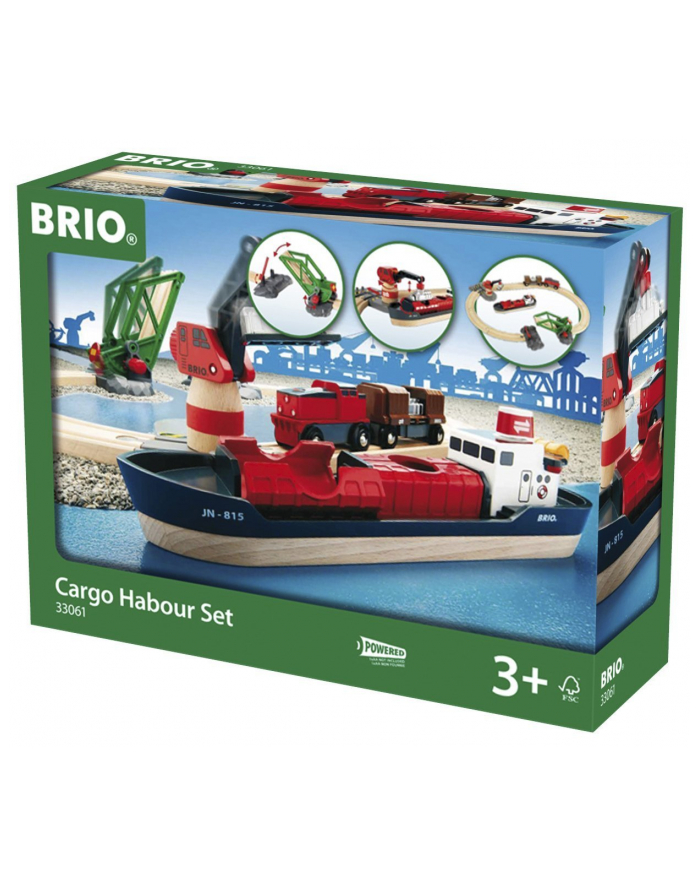 BRIO Cargo Harbour Set (33061) główny