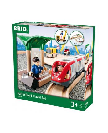BRIO Rail & Road Travel Set (33209)