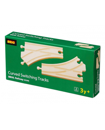 BRIO Curved switching tracks (33346)