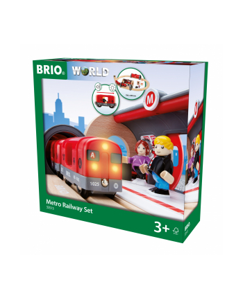 BRIO Metro Railway Set (33513)
