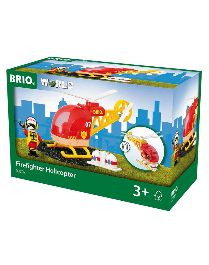 BRIO Fire Engine Helicopter - 33797 główny