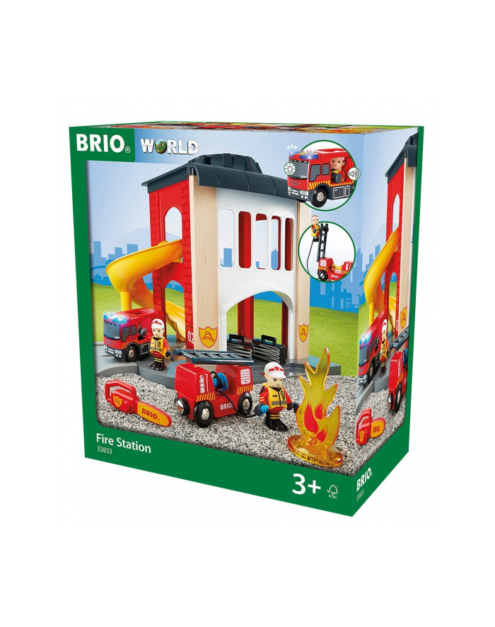 BRIO Large fire station with insert - 33833 główny