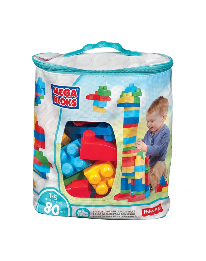 Mega Bloks FB Large 80Tl. Basic colors - DCH63 główny