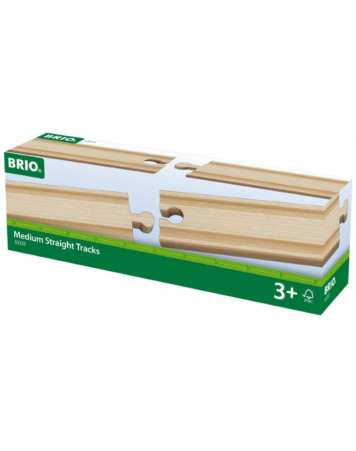 BRIO Medium straight tracks (33335) główny