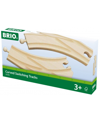 BRIO Curved switching tracks (33346)