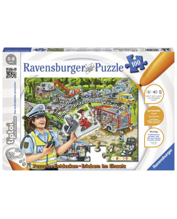 Ravensburger tiptoi Puzzle: Puzzeln, odkrywanie, Erleben: W wkład (00554)