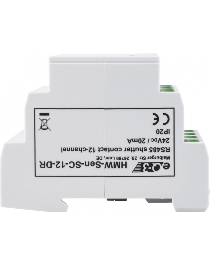 HomeMatic RS485 NO contact 12IN HUT - HMW-Sen-SC-12-DR główny
