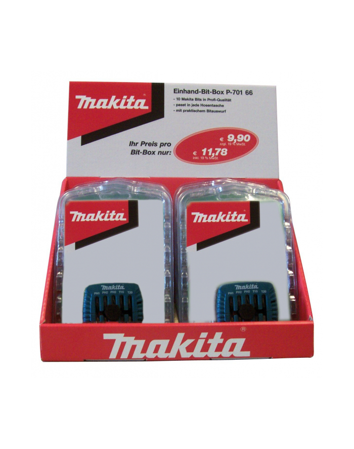Makita Bit Box P-70166 10pc PH PZ - P-70166 główny
