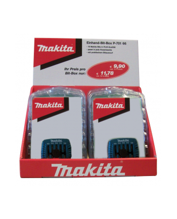 Makita Bit Box P-70166 10pc PH PZ - P-70166