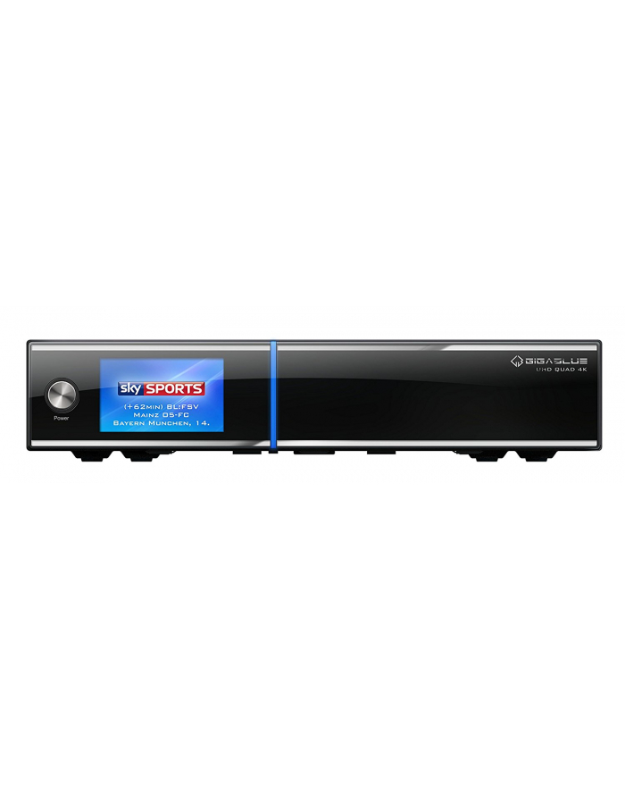 GigaBlue Ultra HD Quad HD PVR 2xS2 - DVB-S, DVB-S2, DVB-C, DVB-T2 główny