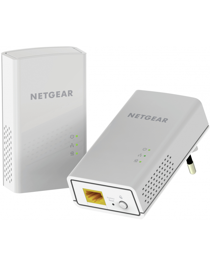 Netgear Powerline PLW1000 1GE/AC750/1000 | 1x PL1000 + 1x PLW1000 główny