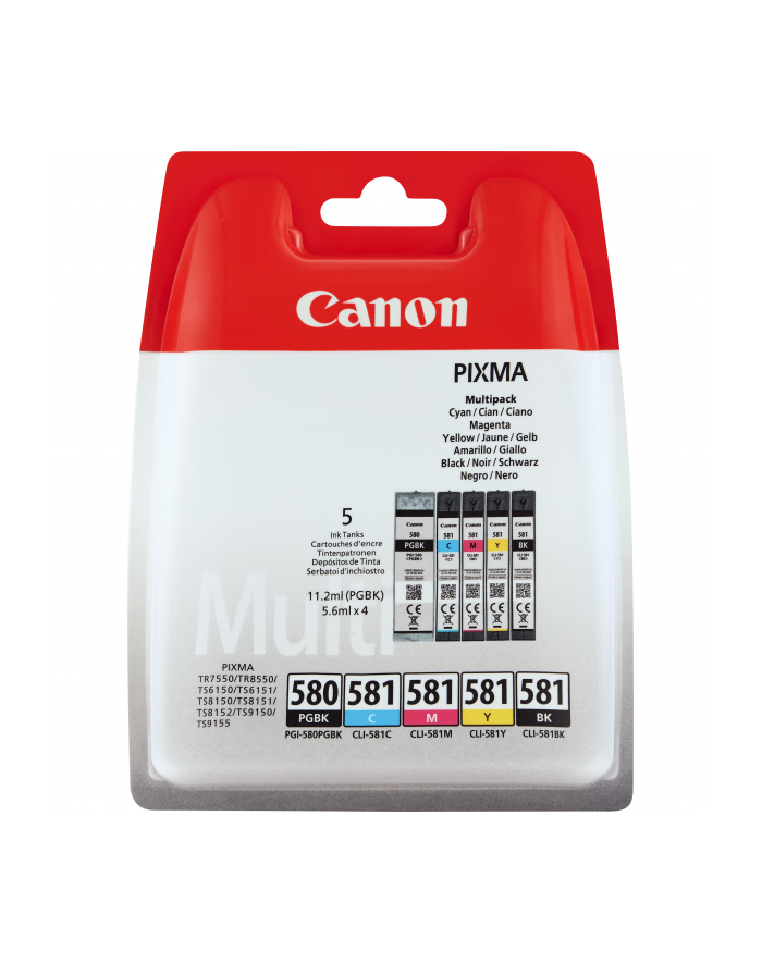 Canon ink Multipack PGI-580/CLI-581 główny