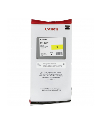 Canon ink YE PFI-207Y