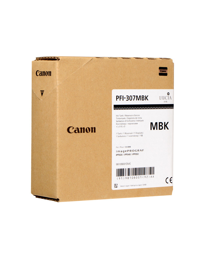 Canon ink MBK PFI-307MBK główny