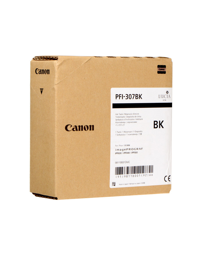 Canon ink BK PFI-307BK główny
