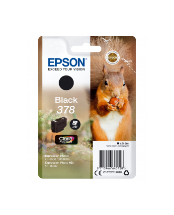 Tusz Epson black RF+AM  | 5.5ml | Claria Photo HD