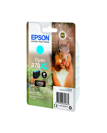 Tusz Epson cyan | 378XL | 9.3 ml | Claria Photo HD
