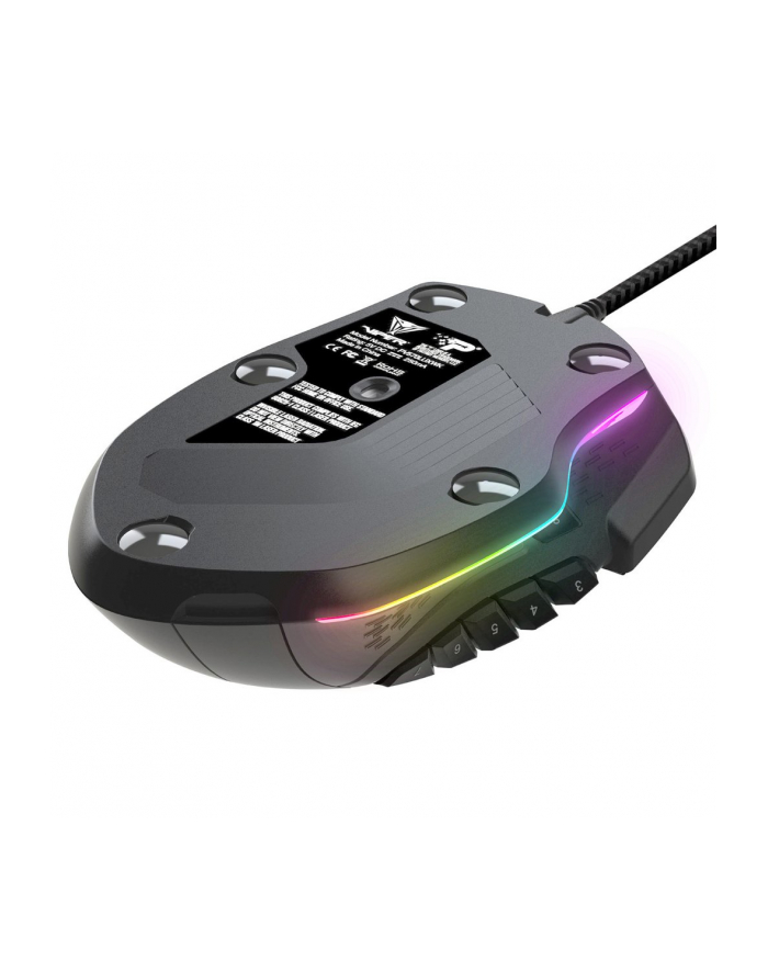 Patriot VIPER V570 RGB Laser Gaming Mouse  BLACKOUT 12000 DPI główny