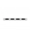 Organizer kabli 19'' 1U Panel szczotkowany Typ B szary - nr 5