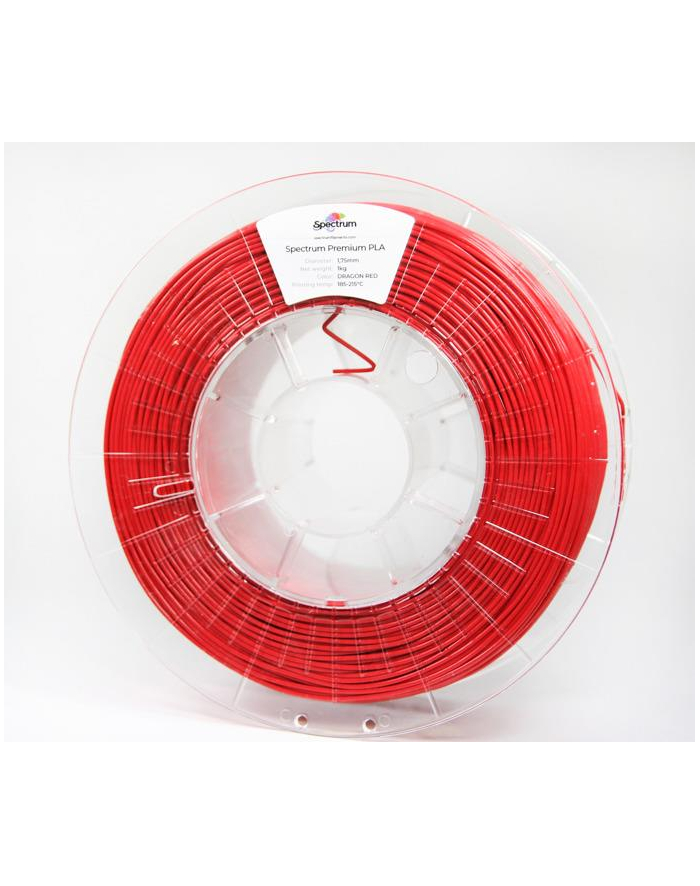 SPECTRUM GROUP Filament SPECTRUM / PLA / DRAGON RED / 1,75 mm / 1 kg główny