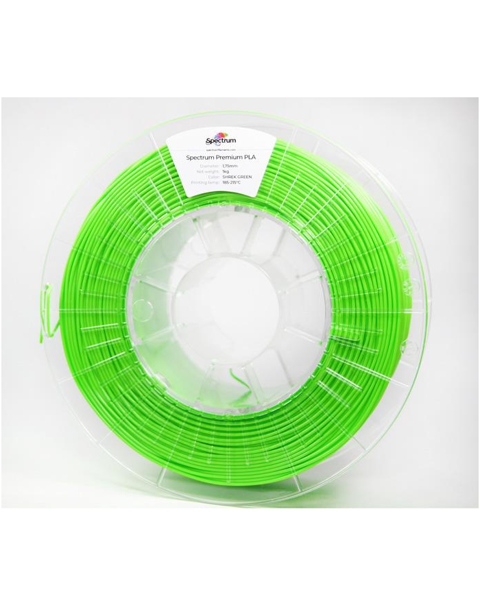 SPECTRUM GROUP Filament SPECTRUM / PLA / SHREK GREEN / 1,75 mm / 1 kg główny