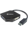 Sandberg Adapter DP > HDMI+DVI+VGA - nr 2