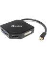 Sandberg Adapter MiniDP > HDMI+DVI+VGA - nr 4