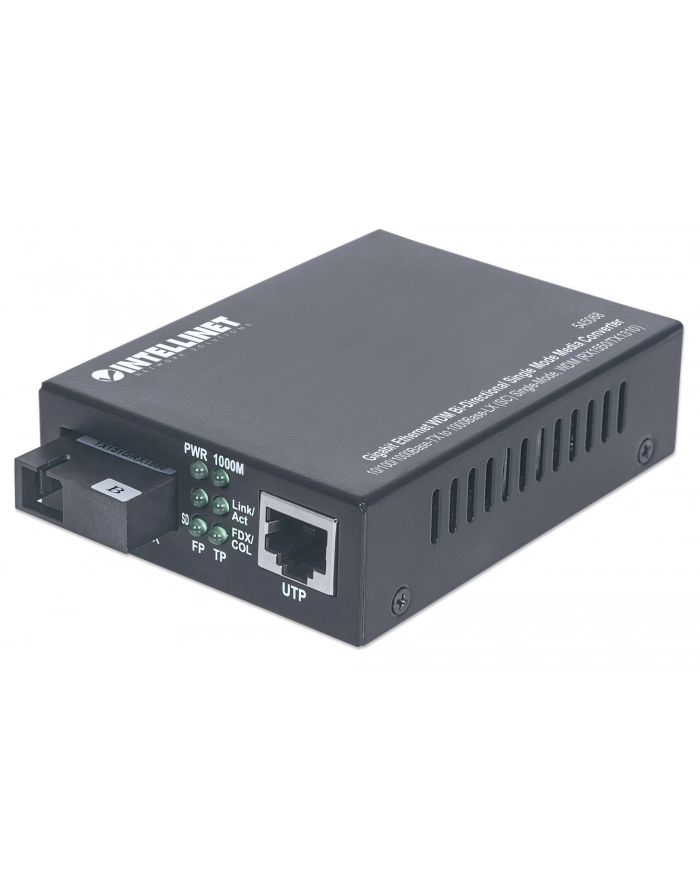 Media Konwerter 100/1000Base-T RJ45/1000Base-SX SM SC WDM główny