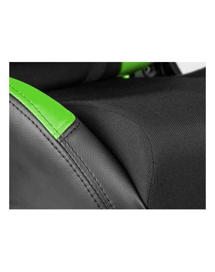 Fotel dla graczy GENESIS Nitro550 czarno-zielony główny