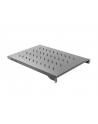 Półka do szaf 19'' 1000mm 1U 483x750mm czarna - nr 1