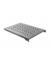Półka do szaf 19'' 1000mm 1U 483x750mm czarna - nr 2