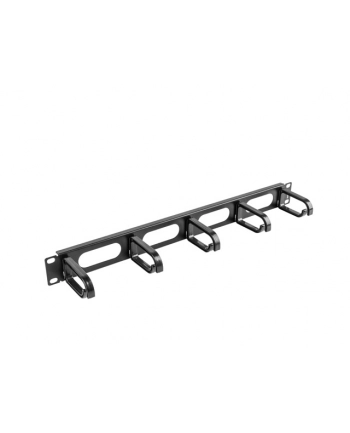Organizer kabli 19'' 1U Typ B czarny