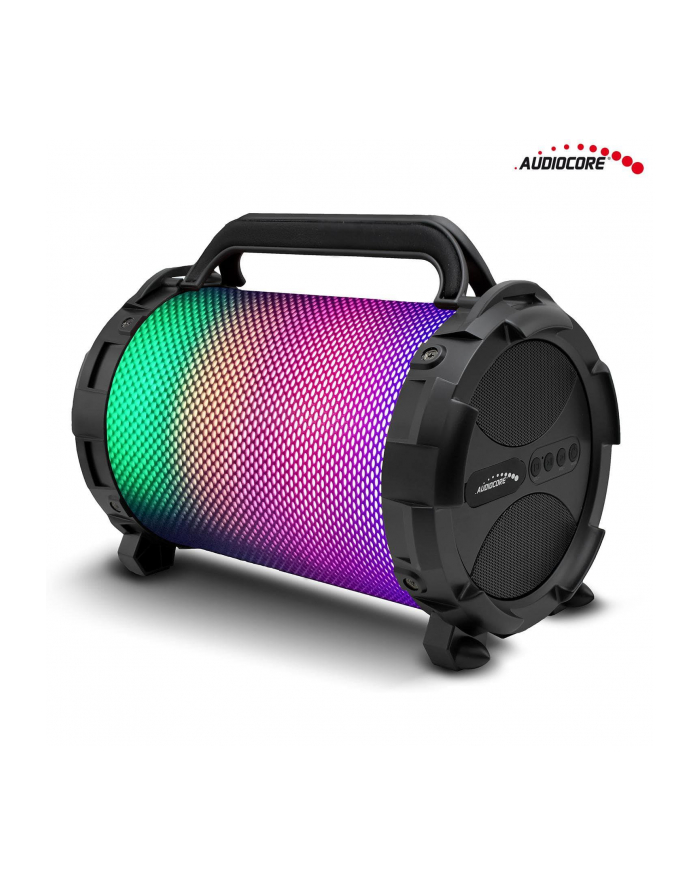 GreenBlue Audiocore AC885 Głośnik bazooka, bluetooth, FM, karta microSD LED, 2500mAh główny