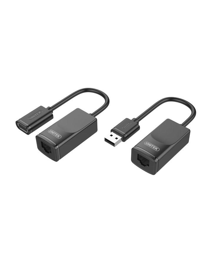 Przedłużacz USB po skrętce 60m, Y-UE01001 główny