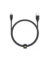 CB-AL2 Black nylonowy szybki kabel Quick Charge Lightning-USB | 2m | certyfikat MFi Apple - nr 2