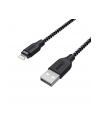 CB-AL2 Black nylonowy szybki kabel Quick Charge Lightning-USB | 2m | certyfikat MFi Apple - nr 6