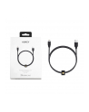 CB-AL2 Black nylonowy szybki kabel Quick Charge Lightning-USB | 2m | certyfikat MFi Apple - nr 7