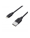 CB-AL2 Black nylonowy szybki kabel Quick Charge Lightning-USB | 2m | certyfikat MFi Apple - nr 9