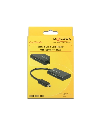 Czytnik kart Delock na USB 3.1 GEN1 All In One