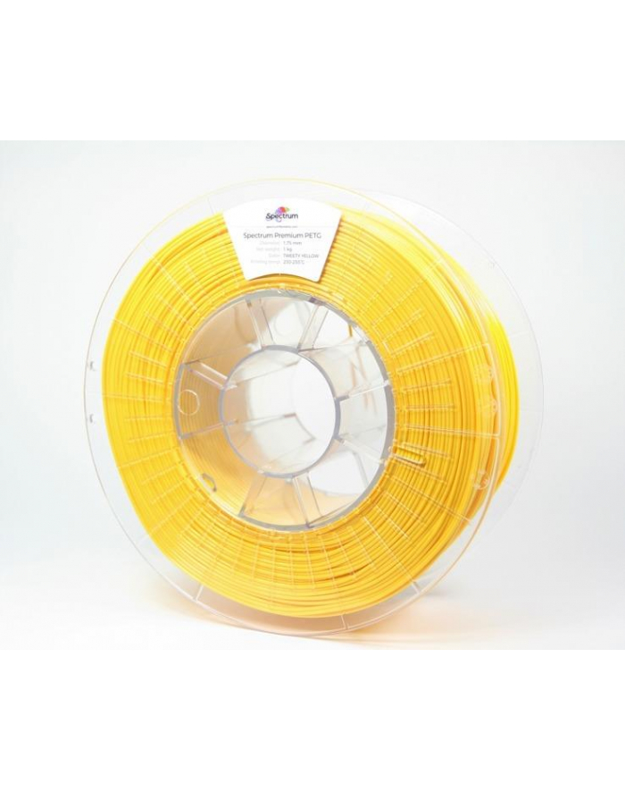 Filament SPECTRUM / PETG / TWEETY YELLOW / 1,75 mm / 1 kg główny